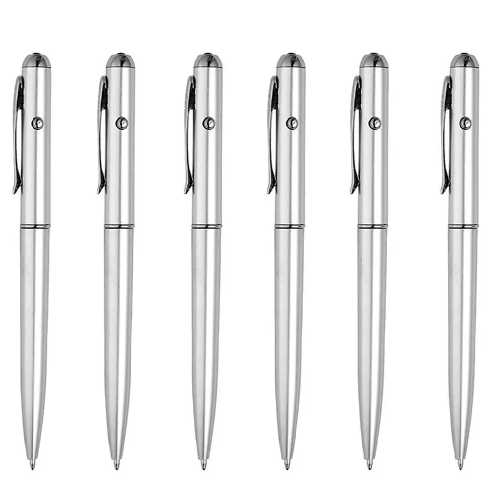 

Metal Luminous Light Pen Magic UV Purple Light Drawing Pen Gel Ink Pen Transparent Privacy Writing In Shining The Refill Da R2S7
