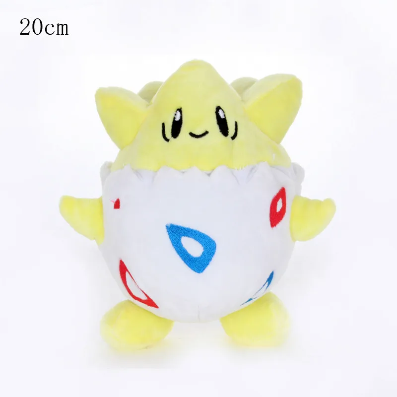 Togepi 40 стилей TAKARA TOMY Покемон Пикачу мягкая игрушка Сквиртл хобби аниме плюшевая кукла игрушки для детей подарок на Рождество - Цвет: Togepi