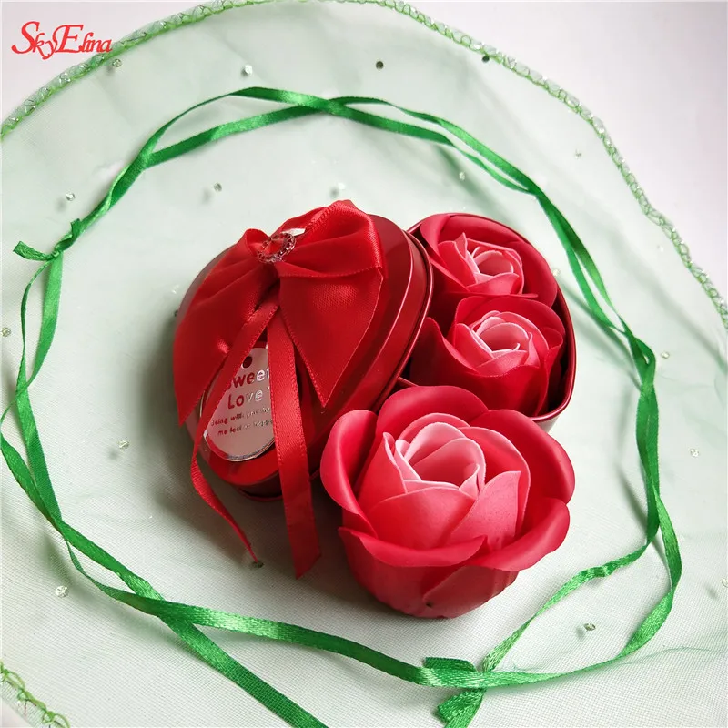 Ароматическая ванна для тела лепесток розы Лепесток мыло цветок Рождество