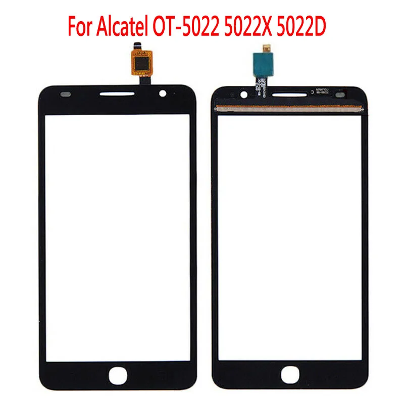 

5.0" For Alcatel One Touch Pop Star 3G OT5022 5022 OT-5022 5022X 5022D Touch Screen Digitizer Sensor Front Glass Lens Panel