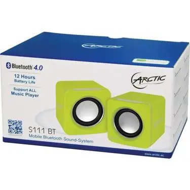 Портативный динамик ARCTIC S111 Bluetooth 1 + (зеленый) |