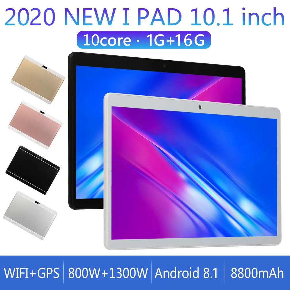 Планшет V10 Classic 10 1 дюйма HD Android 8 + 16 ГБ белый | Автомобили и мотоциклы