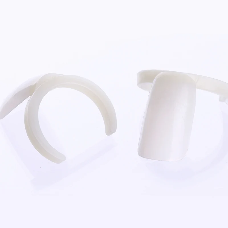 10 шт/20 шт/50 шт белая Пряжка поддельные ногти дисплей дизайн ногтей