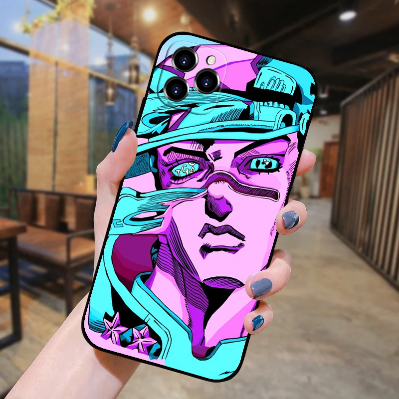 Чехол для Iphone 12 11 13 Pro Xs Max XR 7 8 Plus SE 2020 матовый Силиконовый мягкий чехол с японским