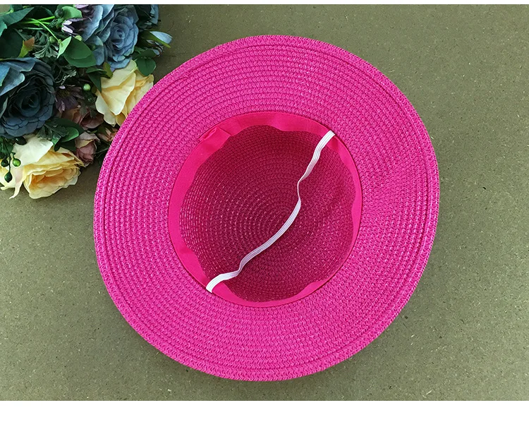 Шляпа DONGYUN004 женская Соломенная с бантом и широкими полями | Аксессуары для одежды