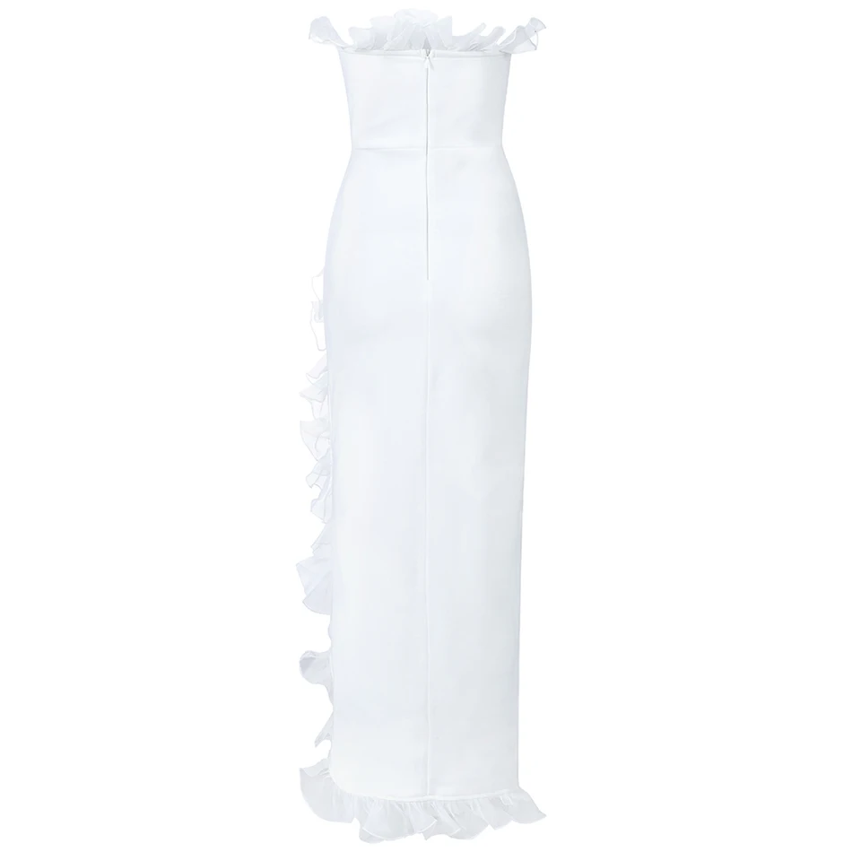 Женское длинное Бандажное платье привлекательное облегающее без рукавов и