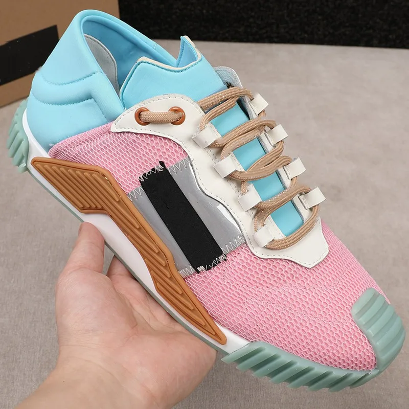 

Mesh Breathable Woman Shoes Cross Tied Sneakers Mixed Color Shoes Women Platform Zapatos De Mujer Fashion Ladies Shoes 2021 Hot