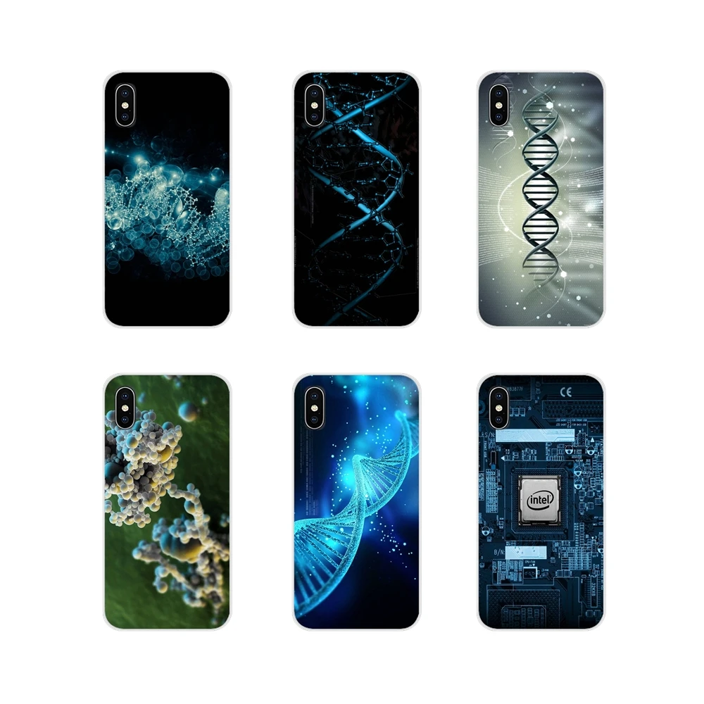 Аксессуары оболочка чехлы для компьютера химической медицины ДНК Apple iPhone X XR XS 11Pro