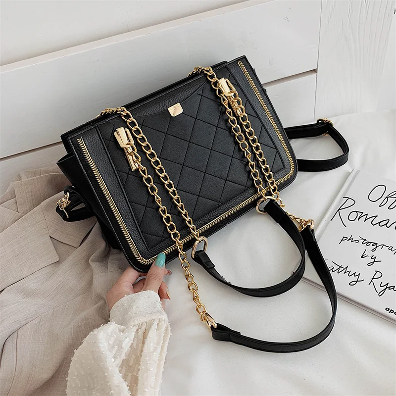 Роскошная сумка с заклепками женская дизайнерская брендовая Сумка-тоут