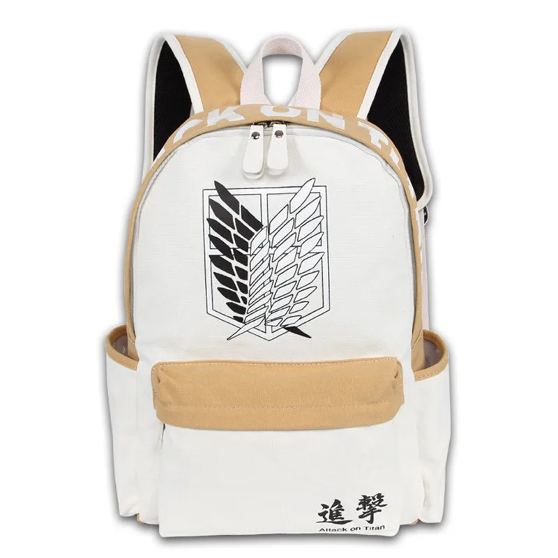 Холщовый Рюкзак для косплея из аниме атака на Титанов|Мужские рюкзаки| |