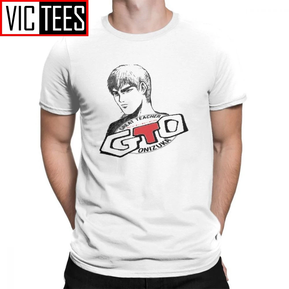 GTO Great Teacher Onizuka мужские футболки свободные 100% хлопок бесшовные популярные