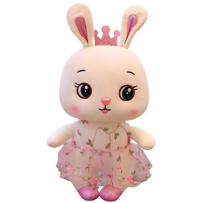 Симпатичный кролик 35-95 см плюшевые игрушки для девочек мягкая уютная