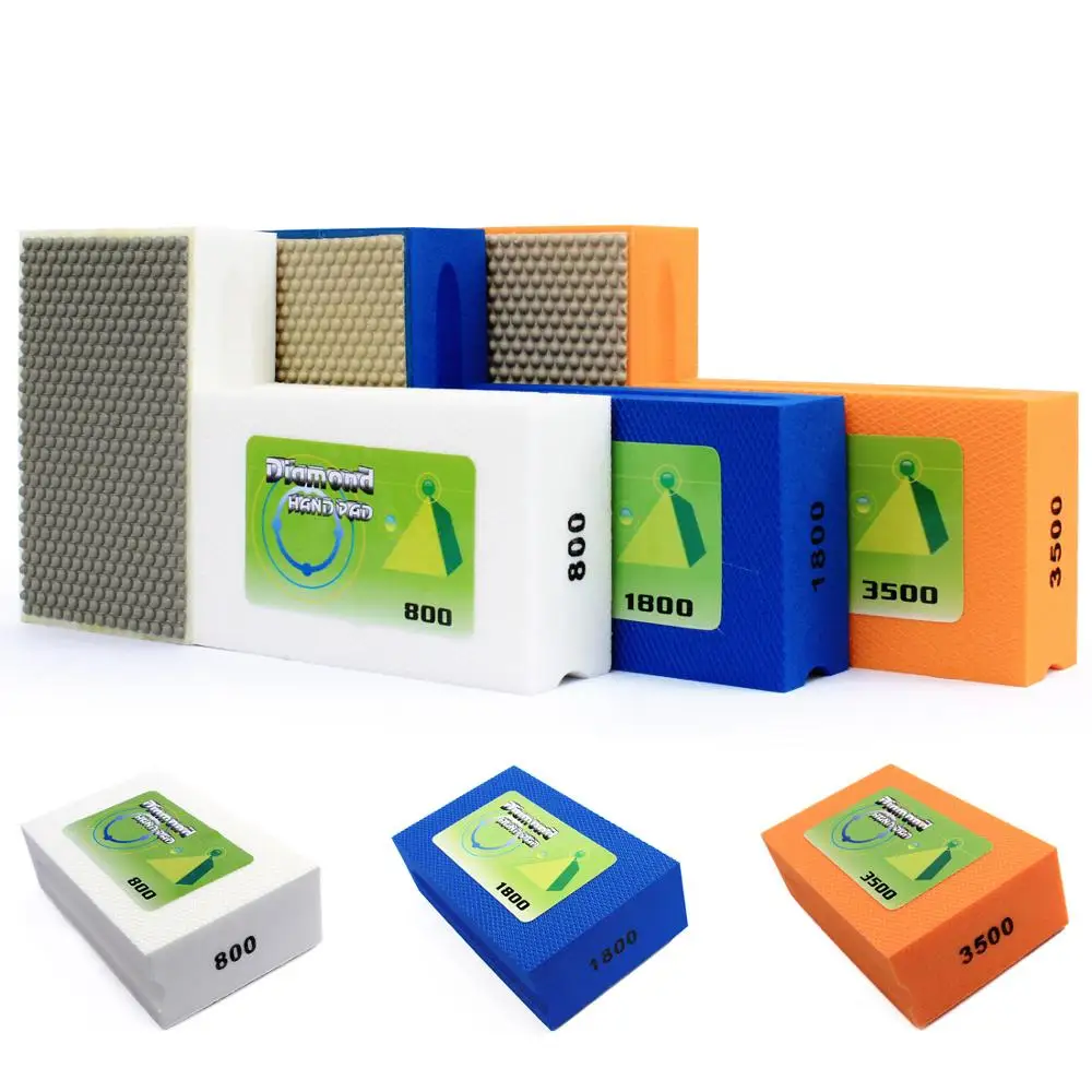 Алмазный полировальный коврик для рук из смолы губка с пеной Полировочная