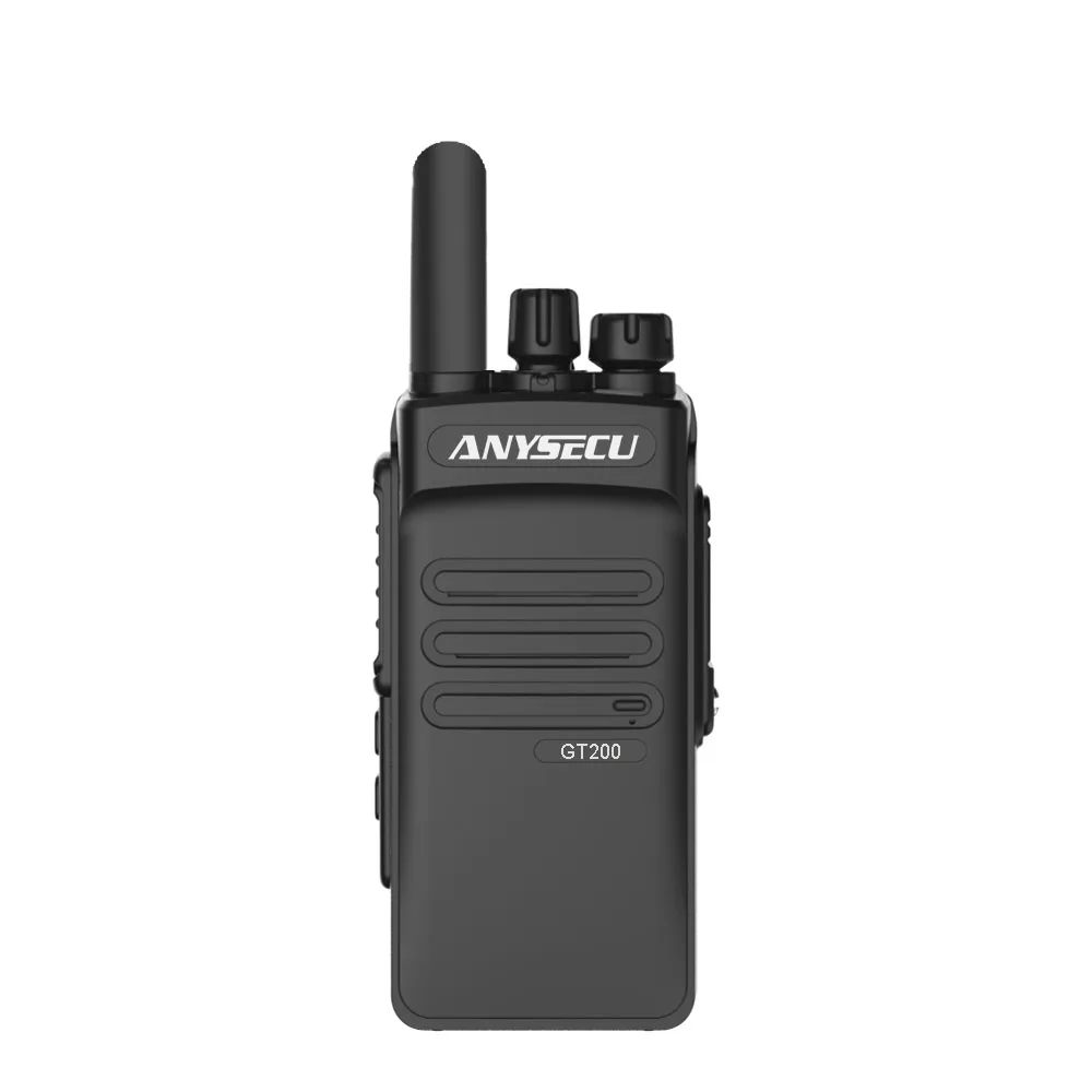 ANYSECU 2G/3g WCDMA GSM 3g транкинг радио сети общего пользования 3g-gt200 2850mAh 3g рация работает с реальной платформой PTT