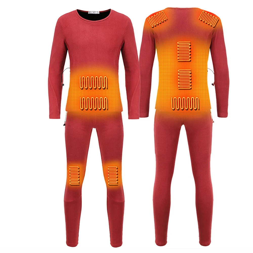 

2021 куртка с подогревом для мужчин и женщин, мужской велосипедный костюм с электроподогревом и регулировкой USB, комплект термобелья, рубашка ...