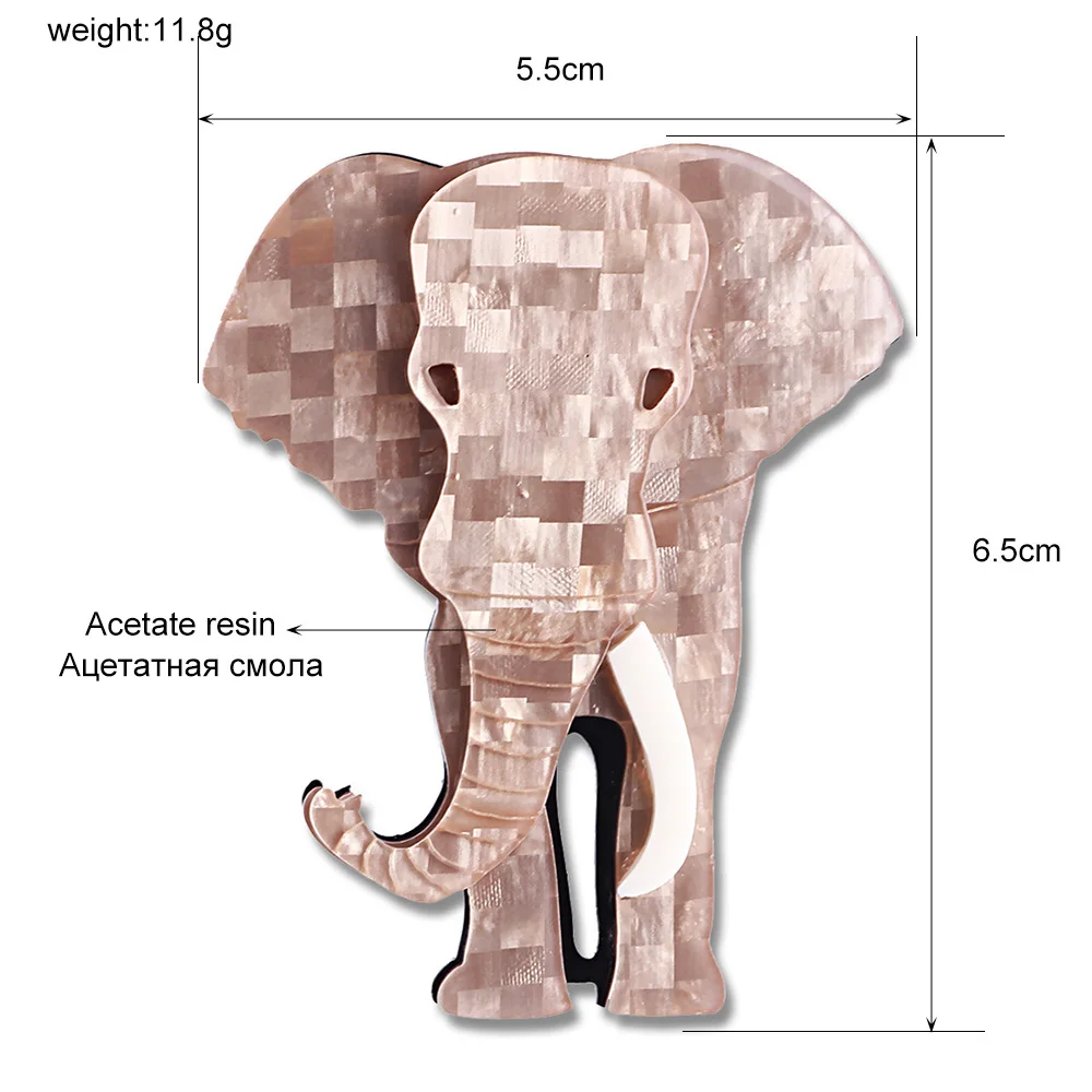 Модные Акриловые булавки в стиле аниме значки виде животных хиджаб прошивка