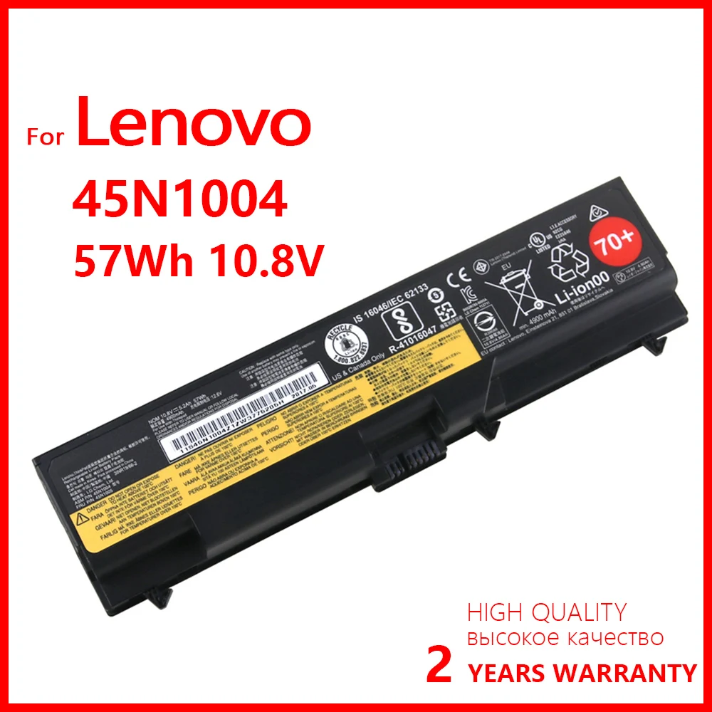 

45N1004 45N1005 45N1001 45N1000 Original Battery For Lenovo ThinkPad T430 T430I T530 T530I W530 SL430 SL530 L430 L530 10.8V 57Wh