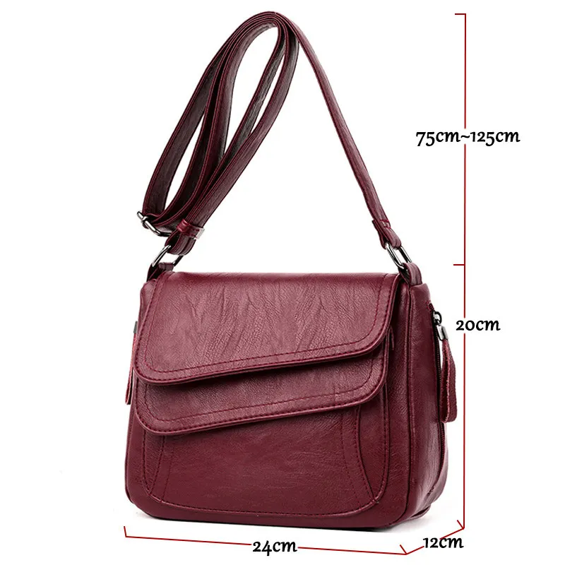 Женская сумка bolsas feminina женская кожаная мессенджер дизайнерская на плечо высокое