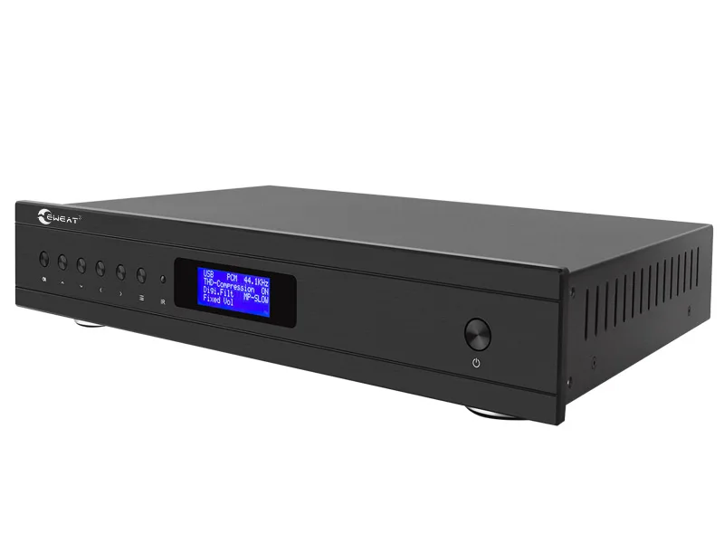 EWEAT D20 ES9038PRO XU208 DSD ЦАП UBS AES COXIAL вход Сбалансированный усилитель для наушников XLR RCA линейный выход HIFI декодер предусилитель
