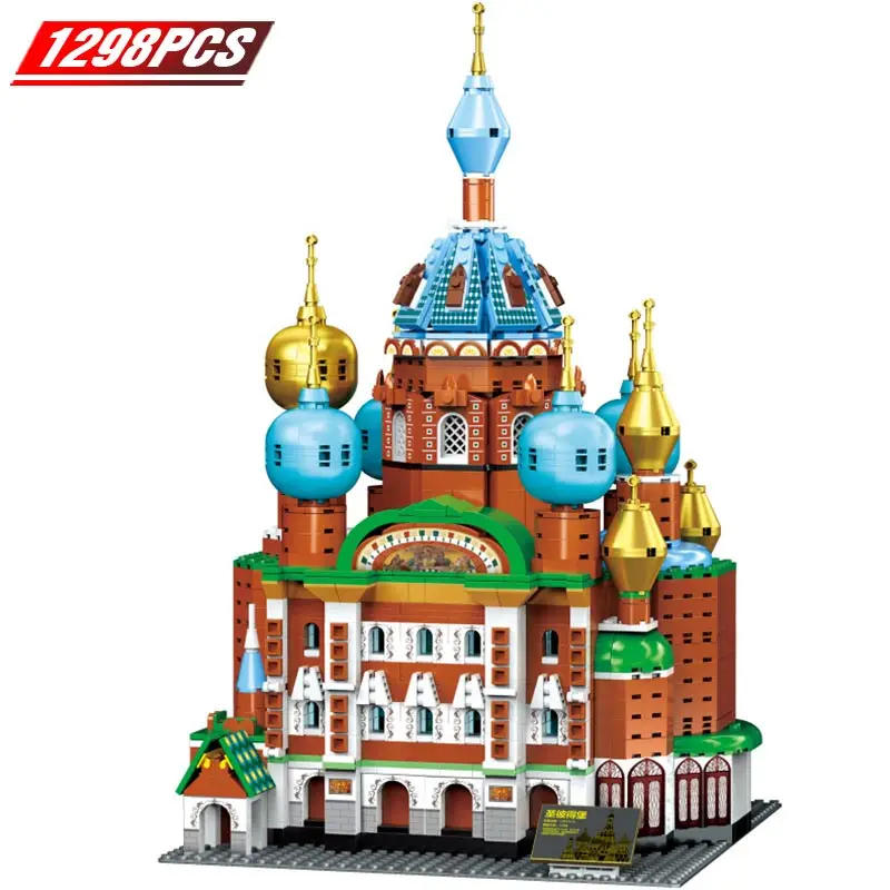 Создатель города эксперт строительные блоки набор St Peterson Kremlin Technic Street View