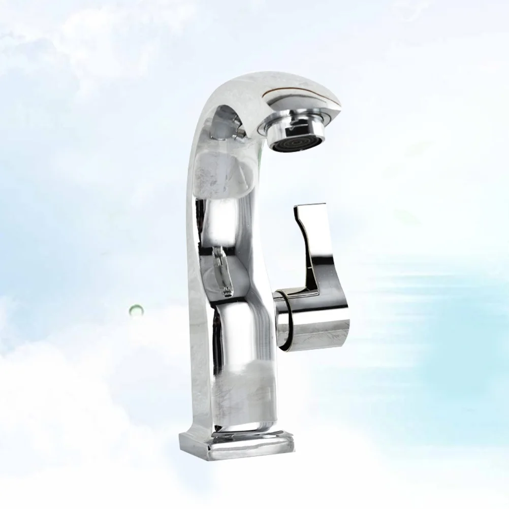 

Basin Vertical Type Spiral Vegetable Rotatable Single Hole Water Kitchen Supplies (Silver)