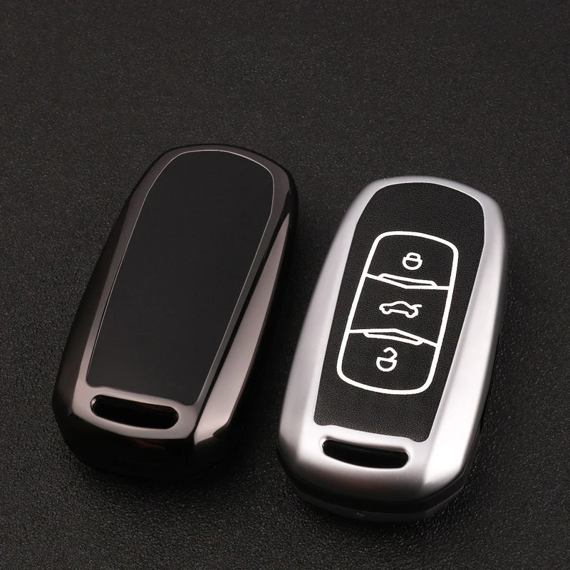 Чехол для ключей из цинкового сплава и кожи GEELY atlas Emgrand EC7 EC718 EC715 Global Hawk GX7 GC7 SC6