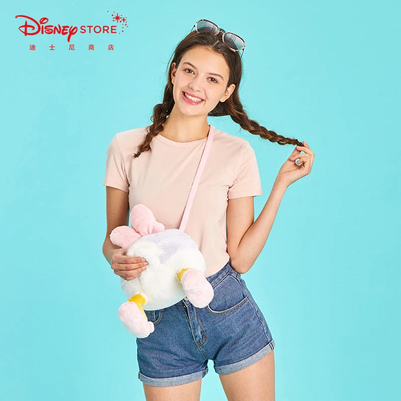 

Оригинальная модная сумка Disney Дональд Дак Дейзи кикикидиди витая попка Кукла Плюшевая сумка через плечо женский кошелек для монет