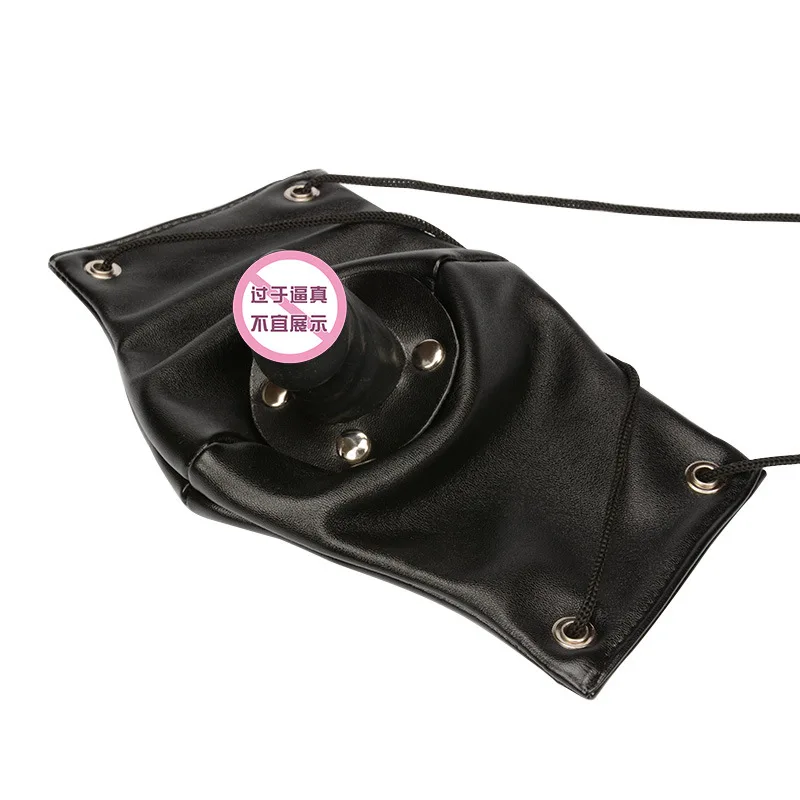 Кляп для рта кожаная оральная маска лица фаллоимитатор Фетиш бондаж секс-игрушки