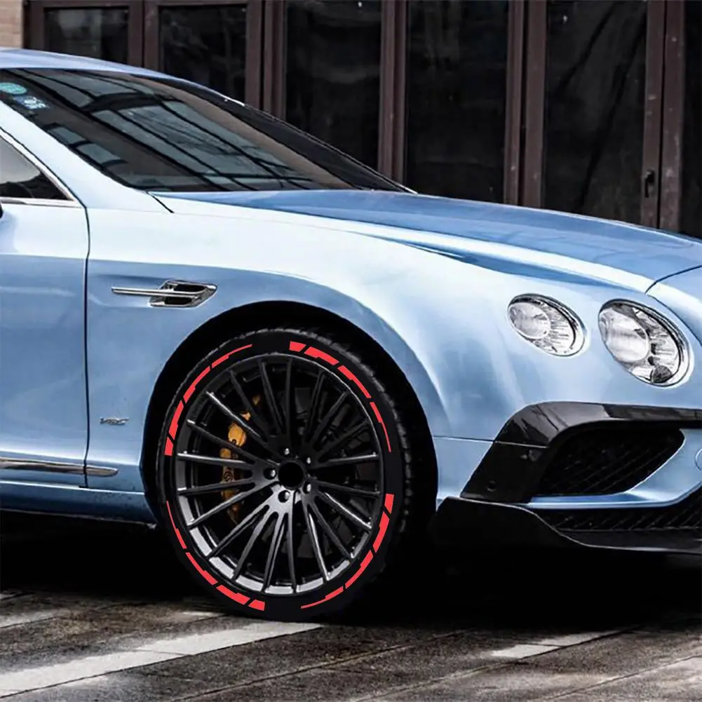 

Car Tire Sticker Auto Wheel Protection Decoration Personalized Rim Styling Decal Car Styling Motorcycle Universal Stickers 2020