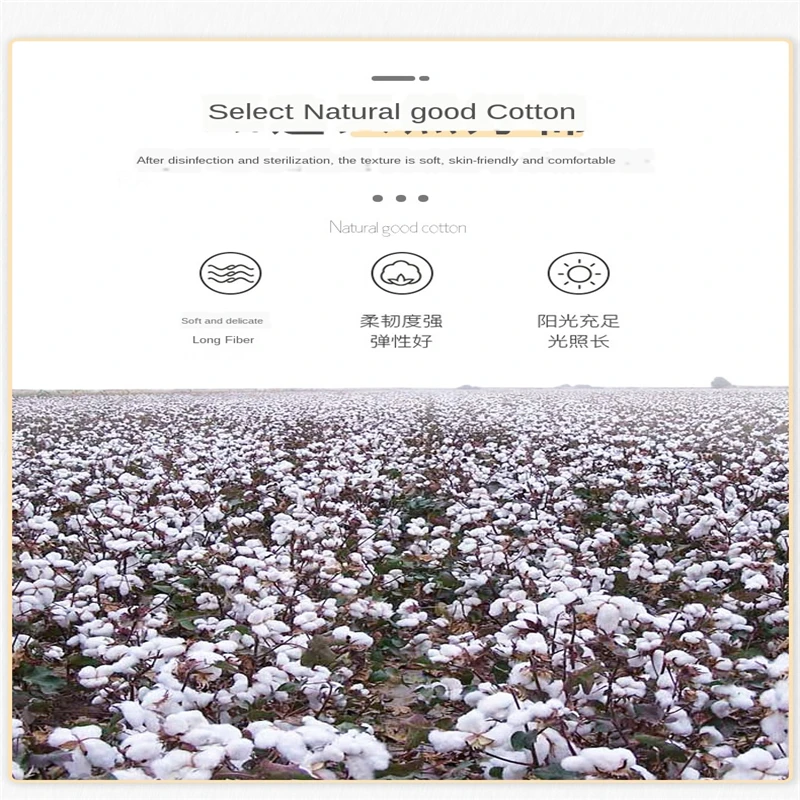 

30/100 White Black Double Head Cotton Swab Sticks Female Makeup Remover Cotton Buds Tip for Medical Nose Ears Cleaning