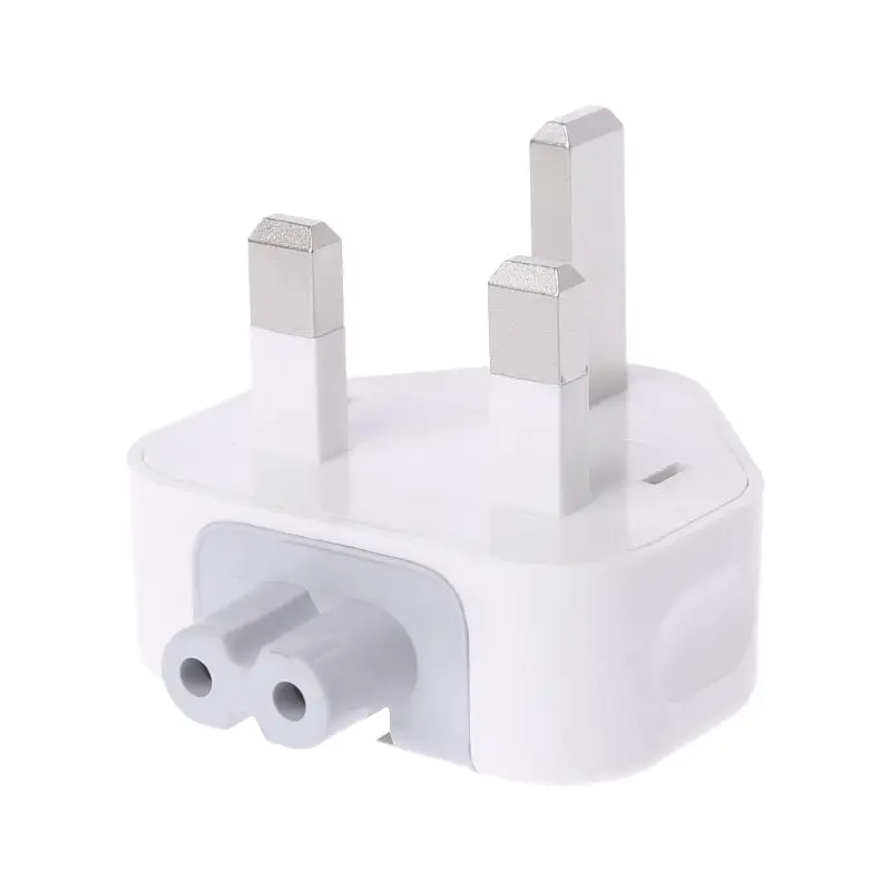 

New White UK AC Plug Power Charger Adapter For Apple iBook/MacBook ipad iPhone
