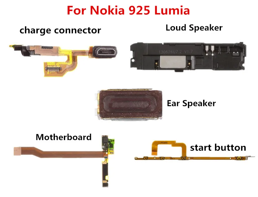 Гибкий кабель для наушников Nokia 925 Lumia громкоговоритель серия разъем с портом