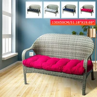 130x50cm recliner cushion outdoor patio garden bench cushion swing cushion rattan chair cushion soft comfortable long cushion