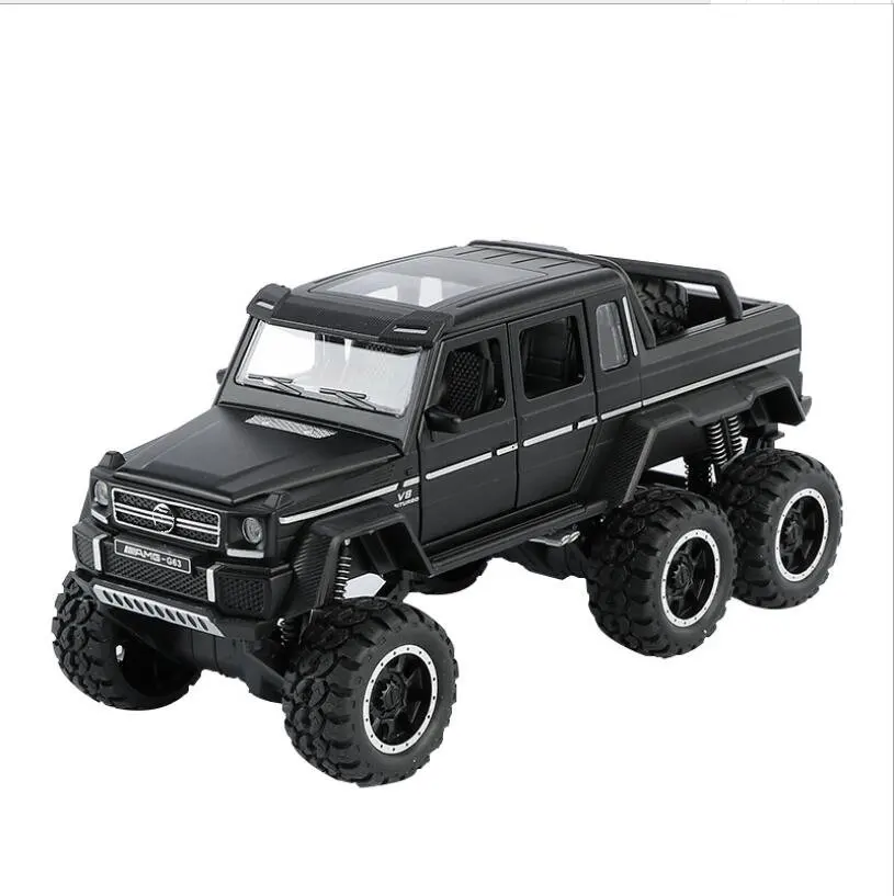 Внедорожник G63 6x6 с независимой подвеской 1:32 большого размера и игрушечные