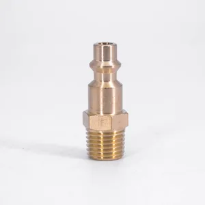 Пневматический фитинг, 14 дюйма, вилка NPT, американский стандарт, тип США, воздушная линия, быстроразъемный Соединительный адаптер