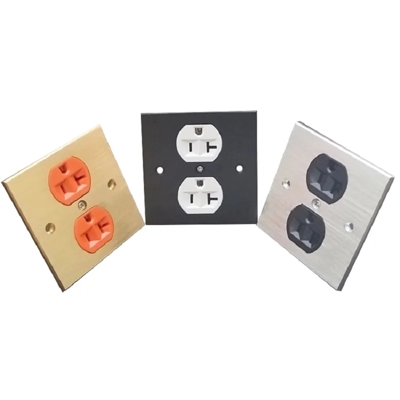 Розетка для розетки американского стандарта США настенная розетка панель из