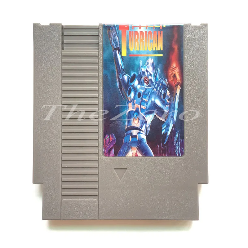 Super Turrican видео карточная игра для 8 бит 72 контактный Системы консоль EU/US