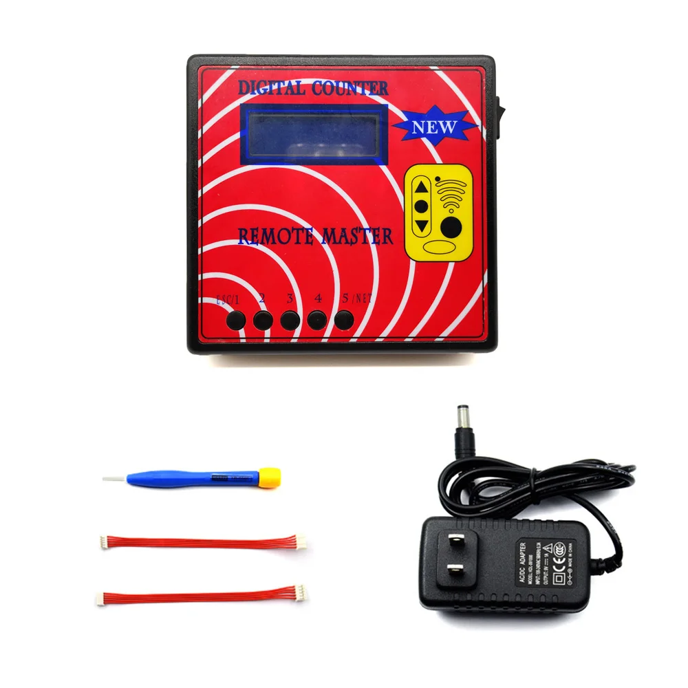 

New Digital Counter Remote Master Key Programmer Frequency Tester,Fixed/Rolling Copier Regenerate RF Remote Controller