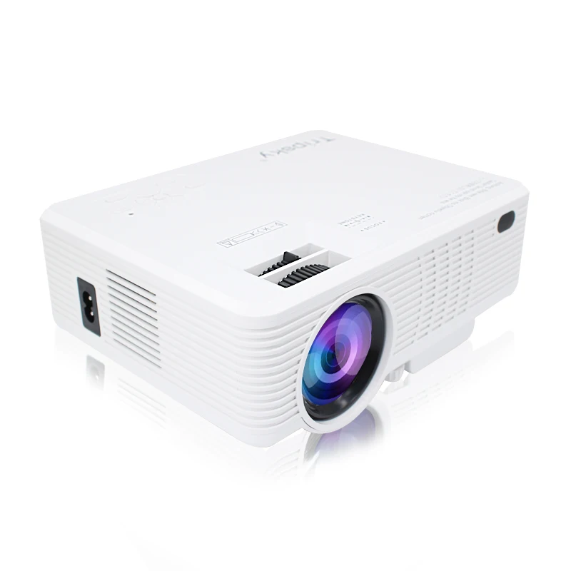 

Portable Mini Short Throw 1080P LCD Home Business Education Projector