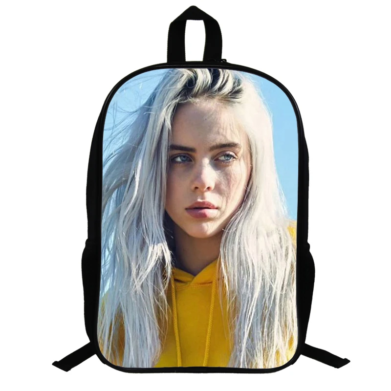 14,5 дюймов Billie Eilish школьные сумки для подростков рюкзак в стиле «хип-хоп» для мальчиков и девочек, рюкзак для ноутбука, рюкзак для путешествий вентиляторы подарок