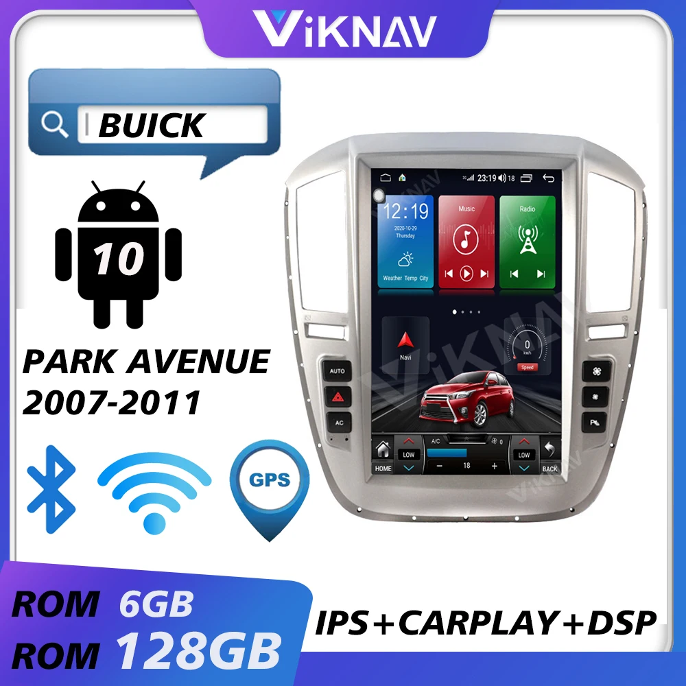 

Автомагнитола на android для buick park avenue 2007, 2008, 2009, 2010, 2011, автомобильный аудиомагнитофон, стереомагнитофон, мультимедийный видеоплеер