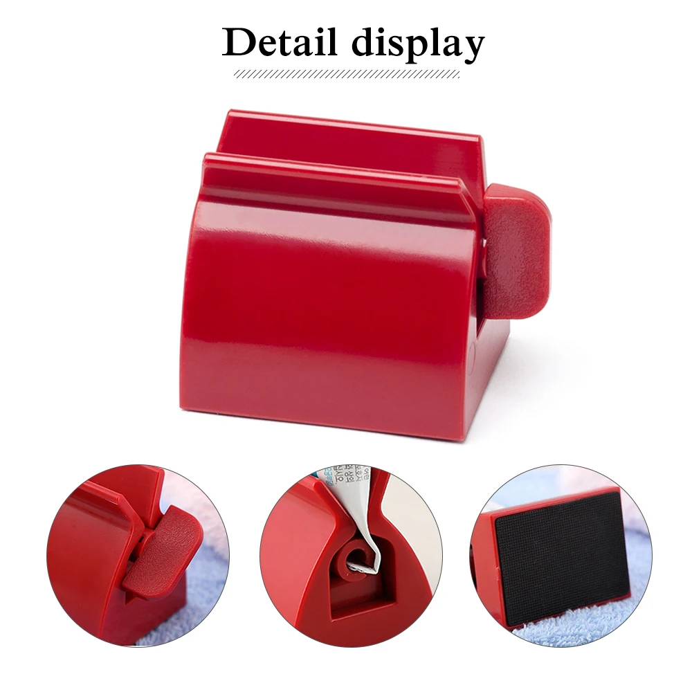 

2 Sizes Rolling Tube Toothpaste Squeezer Dispenser Toothpaste Seat Holder Stand Roller Bathroom Set Accessories High Quality
