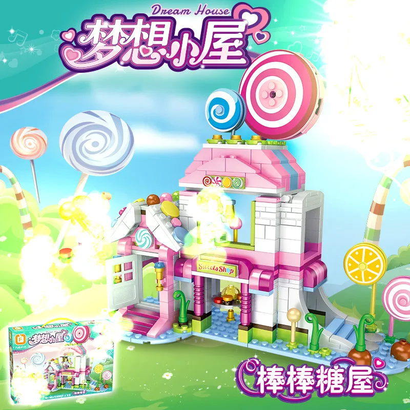 Подруг курорт замок дом мечты принцесса бренд сумки наборы с замком сделай сам