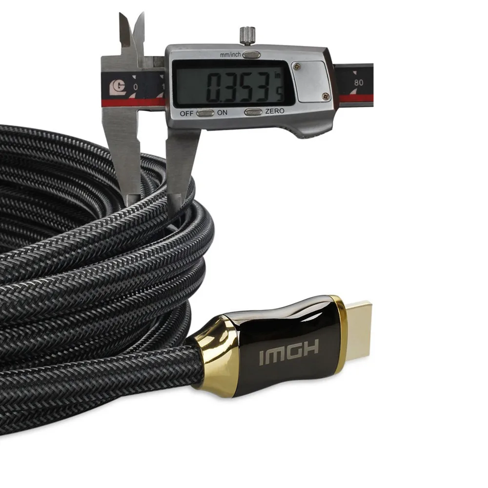 Кабель HDMI к 4k кабель 2 0 Версия роскошный позолоченный штекер Адаптер 3D для