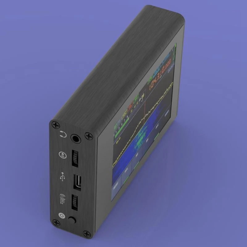 Новый 50 кГц 200 МГц Малахитовый SDR am радиоприемник Malahit DSP 3 5 дюймов Пресс Sn HAM
