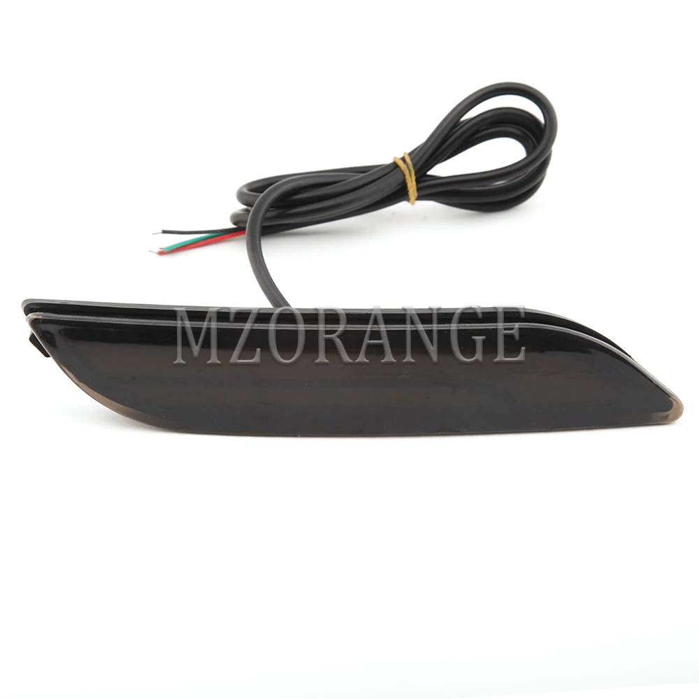 3D оптический Светодиодный отражатель для бамперсветильник Toyota Camry 2018-up с