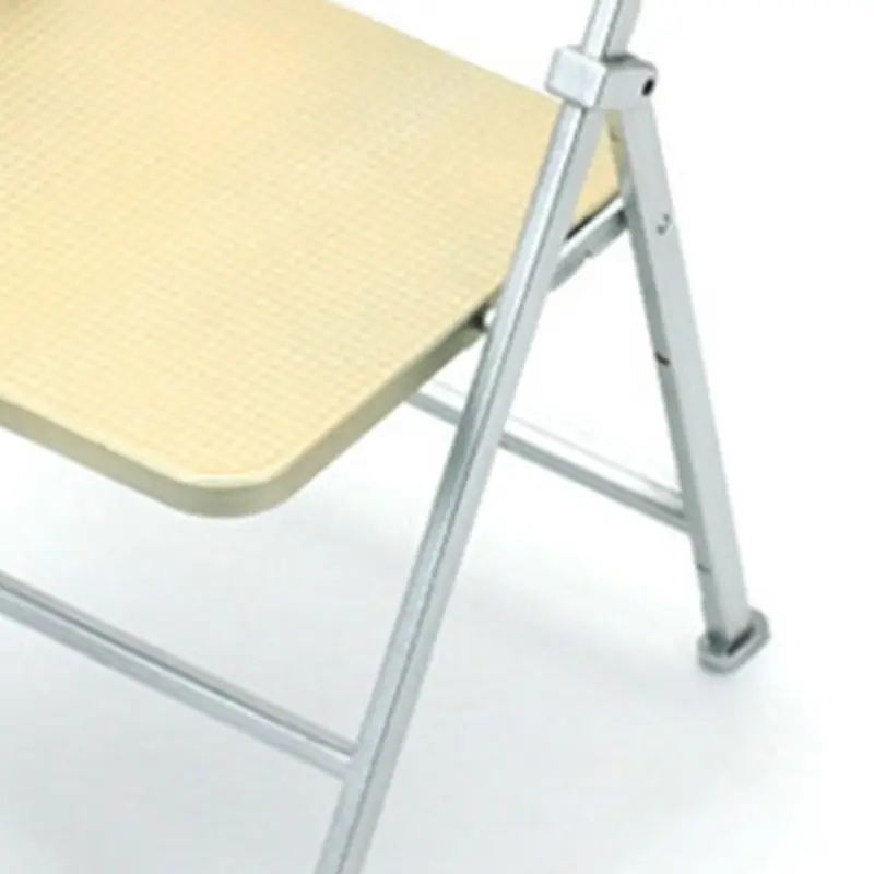 

1/6 Scale Plastic Four Colors Optional Folding Chair for Action Figures Dolls