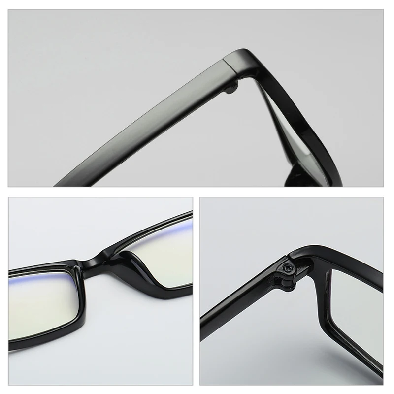 

Seemfly Rectangle Reading Glasses HD Clear Lens Presbyopic Eyeglasses TR90 Optical Spectacles Unisex With Diopter +1.0 to +4.0
