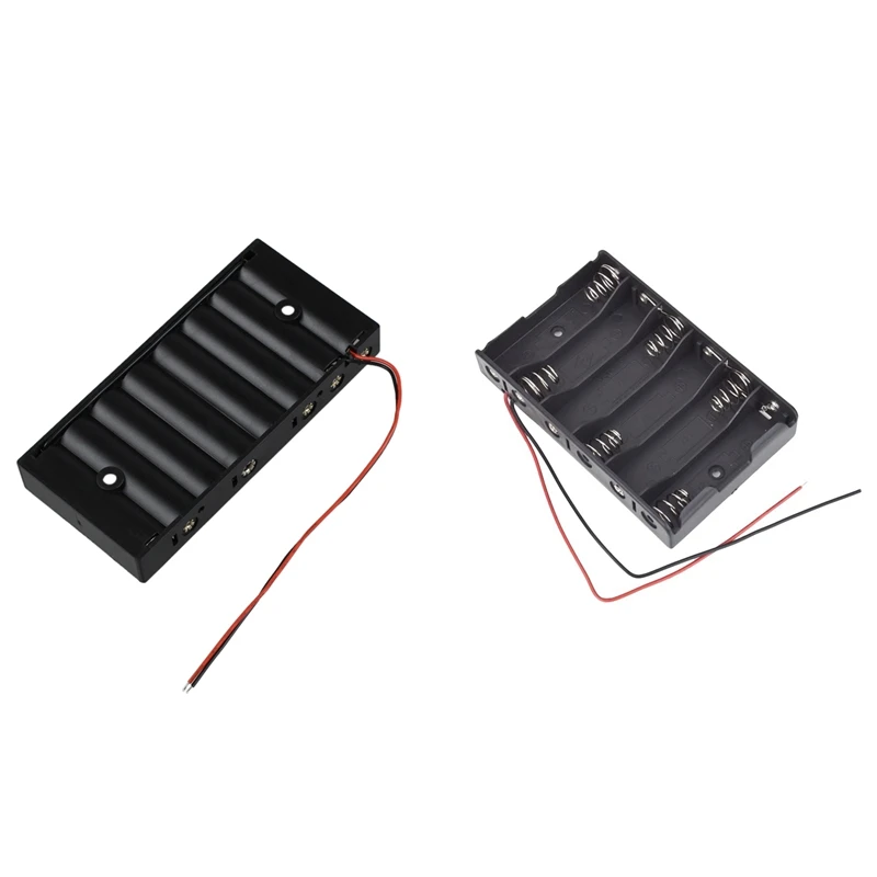 2 шт. пластиковый держатель для сотового аккумулятора 2A Стандартный чехол