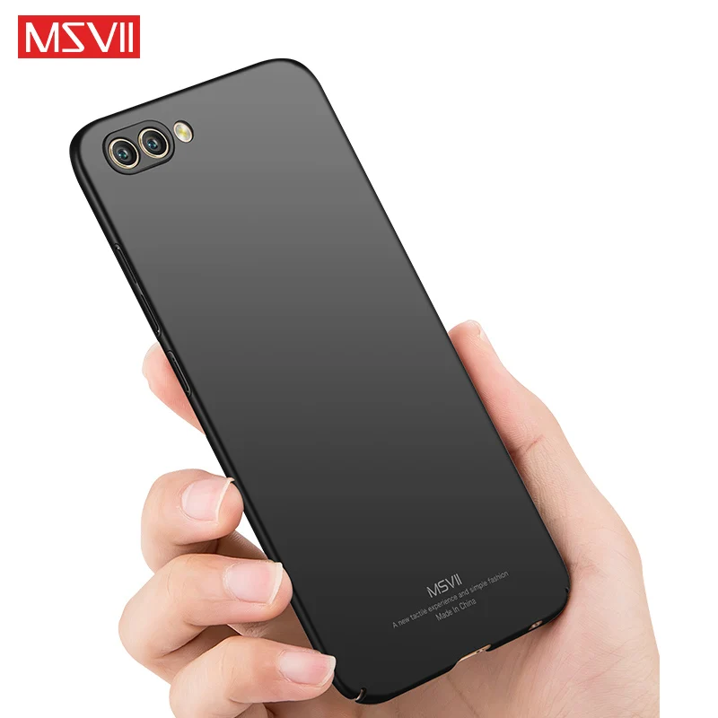 Чехол для Honor V10 Msvii тонкий матовый чехол Huawei View 10 с кольцом-держателем Lite чехлы